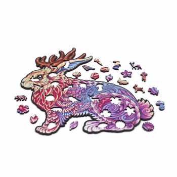 Jackalope Dėlionė Iš Medžio XL Dydis (600 detalių) Fantasy Puzzles